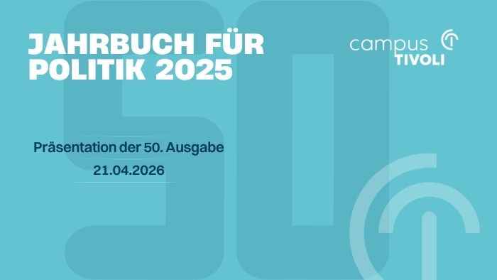 Präsentation Jahrbuch für Politik 2025