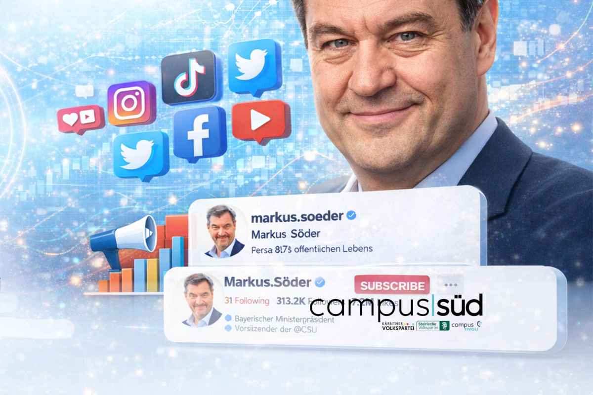 Campus Süd: Markus Söder auf Social Media: Best Practices aus der Praxis
