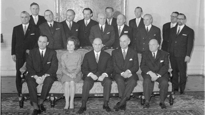 Regierungsfoto Klaus II 1966